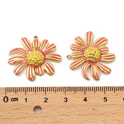 Подвески из нержавеющей стали 304 с эмалью&nbsp;STAS-G358-10G-01