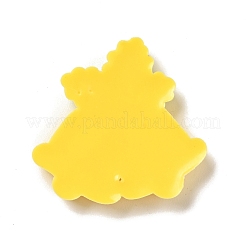 Рождественские пластиковые кабошоны из пвх&nbsp;KY-G018-A03