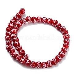 Бусы лэмпворк ручной работы&nbsp;LAMP-H071-01A-04