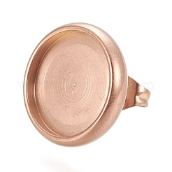 Ионное покрытие (ip) серьги-гвоздики из нержавеющей стали 304&nbsp;STAS-K202-05E-RG