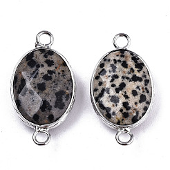 Натуральные далматинские яшмовые соединения / коннекторы&nbsp;G-T131-102-16