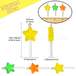 5 шт. подвески из прозрачной искусственной пищевой смолы&nbsp;FIND-FS0002-92