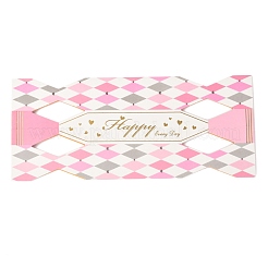 Романтическая свадебная подарочная коробка в форме шестиугольника в форме конфет&nbsp;CON-L025-B03