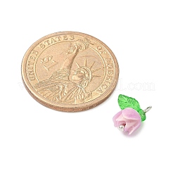 Подвески из синтетических ракушек в форме цветка&nbsp;PALLOY-JF03863-01