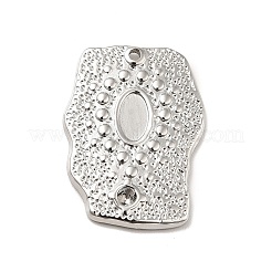 Подвеска-кабошон из нержавеющей стали 304&nbsp;LS-STAS-I197-004P