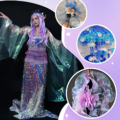 5 м гофрированные полиэстеровые ленты&nbsp;SRIB-OC0001-10A