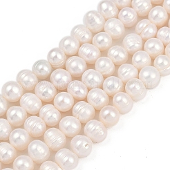 Нити из натурального культивированного пресноводного жемчуга&nbsp;PEAR-I007-07J-05A