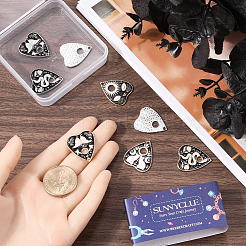 32шт 8 стиля подвески из сплава с эмалью&nbsp;ENAM-SC0005-13B