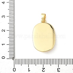 Латунь эмаль подвески&nbsp;KK-D358-01A-G