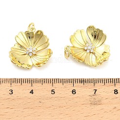 Латунные микро проложить кубического циркония подвески&nbsp;KK-H527-34G