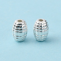 Сплавочные овальные бусины тибетского стиля &nbsp;LS-K08NM022