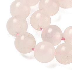 Бусы из натурального розового мангано-кальцита&nbsp;G-L505-09-8mm