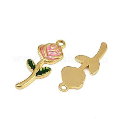 Подвески из нержавеющей стали 304 с эмалью&nbsp;STAS-L290-41G