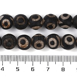 Тибетского стиля бусы дзи&nbsp;G-K166-02-10mm-L3-01