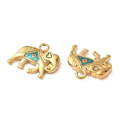 Подвески из нержавеющей стали 304 с эмалью&nbsp;STAS-I346-18G-01