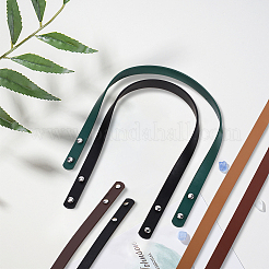 12 шт. 6 цвета ПУ искусственная кожа заклепочные ремни для сумки&nbsp;DIY-CL0002-37B