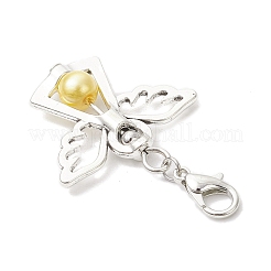 Стеклянные жемчужные бусины подвески украшения&nbsp;HJEW-JM03496