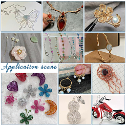 2 м полужесткой серебряной проволоки 925 пробы STER-UN0001-32A