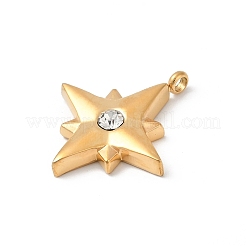 Нержавеющая сталь 304 с подвесками из стразов&nbsp;LS-STAS-Z120-02B-G