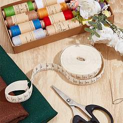 10 ярд полиэстеровой ленты с принтом&nbsp;OCOR-WH0070-147