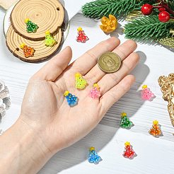 12 шт. 6-х цветные стеклянные эмалевые бусины&nbsp;LAMP-CJ0002-67