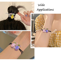 100 шт. 10-х цветные прозрачные эмалевые акриловые бусины&nbsp;TACR-CD0001-09