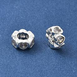 Латунные микропаве из прозрачного кубического циркония&nbsp;LS-KK-R216-20S