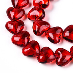 Прозрачные стеклянные бусины нити&nbsp;X-GLAA-T023-13A