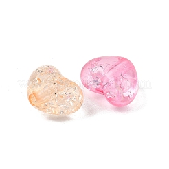 Уф покрытие прозрачные хрустящие акриловые бусины&nbsp;MACR-K361-44