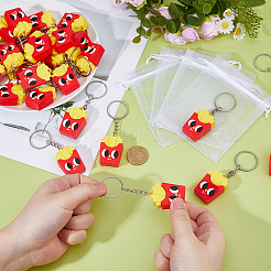 30шт пластиковый брелок&nbsp;KEYC-DC0001-36