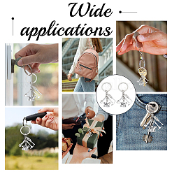 24шт. брелок для ключей из сплава&nbsp;KEYC-GO00022