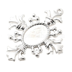 Сеттинги сплава кабошон&nbsp;PW-WGAB9EB-12