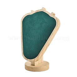 Подставки для ожерелий в форме бюста из бархата&nbsp;NDIS-C005-01A