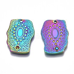 Подвеска цвета радуги из нержавеющей стали 304 со стразами&nbsp;STAS-S119-070