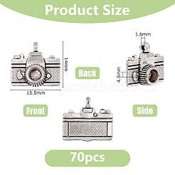 70 шт. Подвески из сплава в тибетском стиле&nbsp;FIND-DC0007-95AS