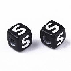 Непрозрачные акриловые бусины&nbsp;SACR-N002-01S