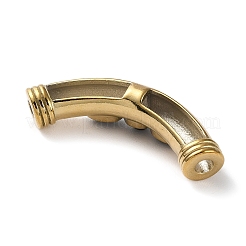 Трубчатые бусины из нержавеющей стали 304&nbsp;STAS-P328-03G-02