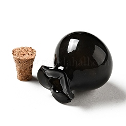 Счастливая сумка в форме стеклянной пробки бутылки орнамент&nbsp;LS-AJEW-A039-02I