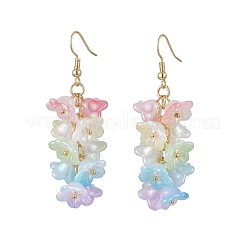 Акриловые болтающиеся серьги стержня&nbsp;EJEW-TA00677