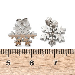 Серьги-гвоздики из нержавеющей стали марки 304&nbsp;EJEW-P045-01P