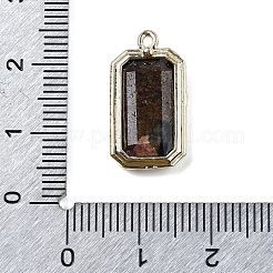 Природные подвески родонит&nbsp;G-U019-04G-02