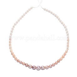 Нити из натурального культивированного пресноводного жемчуга&nbsp;PEAR-K003-21D