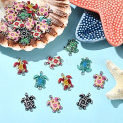 30 шт. печатные звенья/разъемы из сплава&nbsp;ENAM-YW0005-38