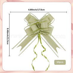 Пластиковые банты-бантики&nbsp;AJEW-WH20064-74L