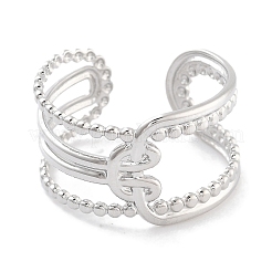 Кольца-манжеты овальные открытые из нержавеющей стали 304&nbsp;RJEW-K273-07P