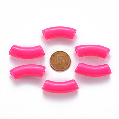 Непрозрачные акриловые бусины&nbsp;LS-MACR-S372-001B-S005