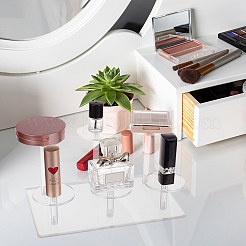 2-уровневые круглые прозрачные акриловые игрушки ODIS-WH0030-24A