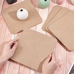 Древесноволокнистая плита средней плотности (мдф) переносная глиняная расклинивающая доска со встроенной&nbsp;AJEW-WH0348-382