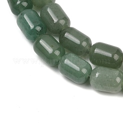 Естественный зеленый авантюрин бисер нитей&nbsp;G-U018-A01-01