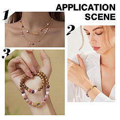 3 нити нити бусин из натурального кварца&nbsp;G-HY0001-93